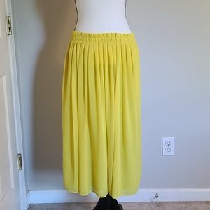 Sunflower yellow maxi skirt